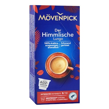 Movenpick Der Himmlische Lungo Coffee Pods 10 Pods
