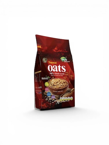 Eco Rolled Oats Whole Grain Cereal 500 gr