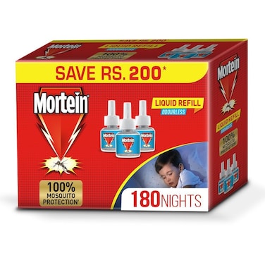 Mortein Odourless Liquid Refill Jumbo Pack 180 Nights