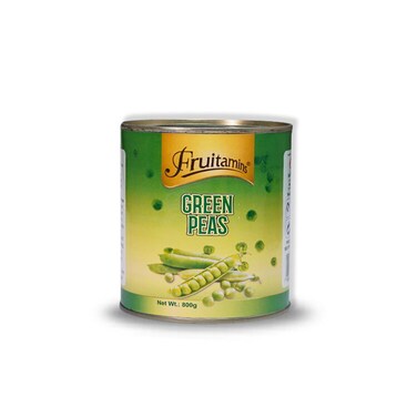 Fruitamins  green Peas 800 gr