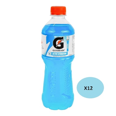 Gatorade Hydration Drink Blue Bolt 500ml (Pack Of 12)