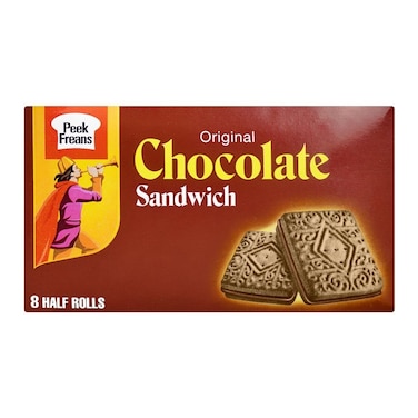 Peak Freans Chocolate Sandwich 8 Half Rolls