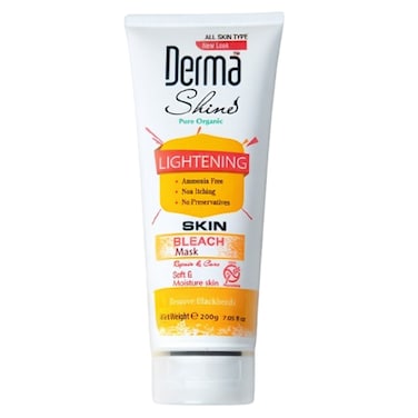 Derma Shine Skin Lightening Face Bleach Mask 200g