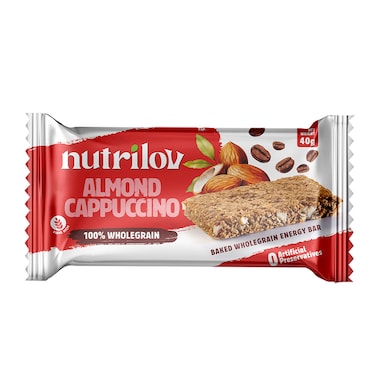Nutrilov Granola Bars Almond Cappuccino 40 gr
