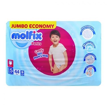 Molfix Diaper Pants Junior Size 5  12-17 kg 44 pcs