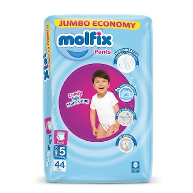 Molfix Diaper Pants Junior Size 5  12-17 kg 44 pcs