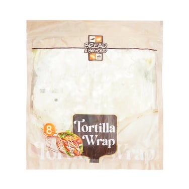 Bread &amp; Beyond Tortilla Wrap 8 Pieces