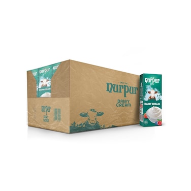 Nurpur Dairy Cream 200 ml (Pack of 24)
