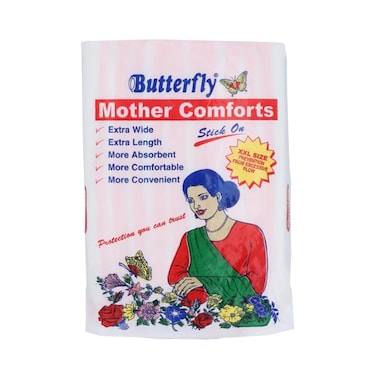 Butterfly Mother Comforts Stick On XXL 10 pcs