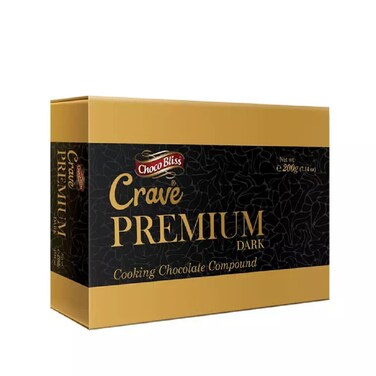 Crave Premium Dark Chocolate 200 gr