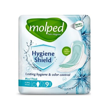 Molped Maxi Thick Sanitary Napkins 10 pcs