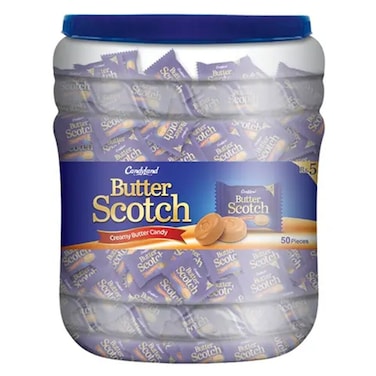 Butter Scotch Creamy Butter Candy Jar 50 pcs
