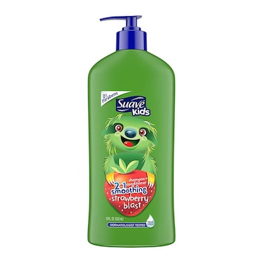 Suave Kids 2 In 1 Smoothing Strawberry Blast 532ml