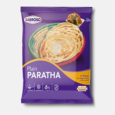 Sabroso Plain Paratha 20 pcs