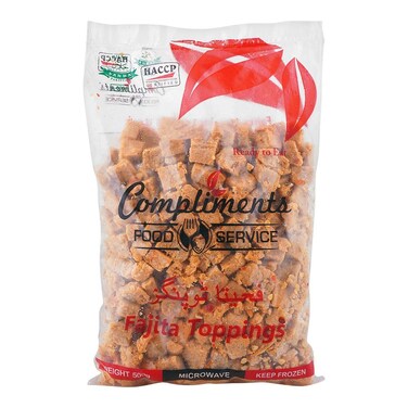 Menu Foods Compliments Polybag Fajita Topping 500g