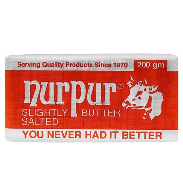 Nurpur Slightly Salted Butter 200 gr