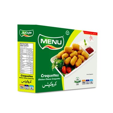 Menu Foods Chicken Cheese Croquetts 500 gr