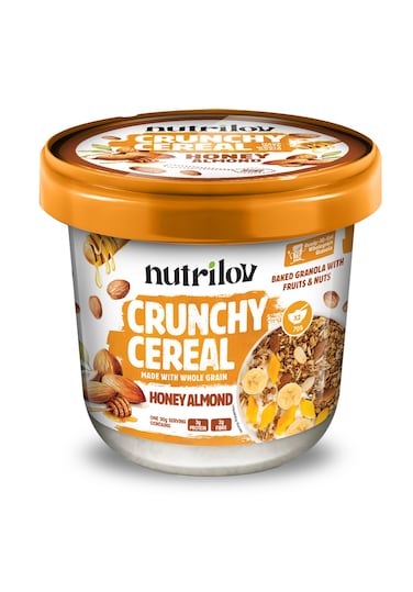 Nutrilov Honey Almond Crunchy Cereal 70 gr
