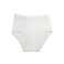 LA Collection Men's Full Cut Brief White Medium