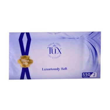 Tux Tissue Soft Pack Regular 550 Sheets