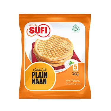 Sufi Plain Naan Pack 425 gr