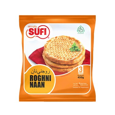 Sufi Roghni Naan Pack 450 gr