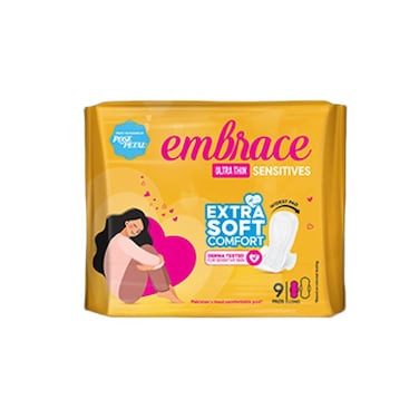 Embrace Sensitives Ultra Thin 8 Pads