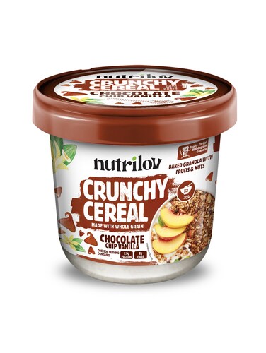 Nutrilov Chocolate Chip Vanilla Crunchy Cereal 70 gr