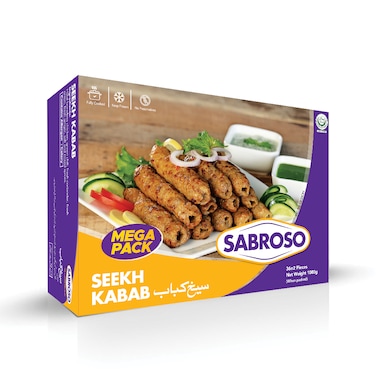 Sabroso Seekh Kabab Mega pack 1.08 kg