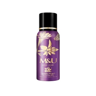 Golden Pearl Body Spray M &amp; U Love Story 120 ml
