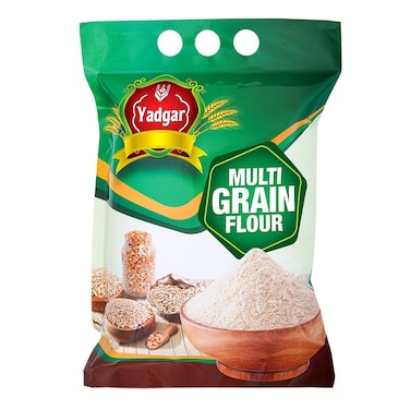 Yadgar Multi grain Flour Multi  grain Aata 1 Kg