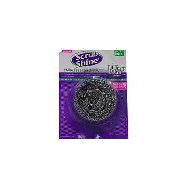 Scrub Shine Stainless Steel Spiral