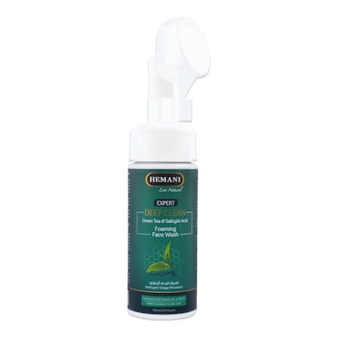 Hemani Expert Deep Clean Green Tea &amp; Salicylic Acid Foaming Face Wash 150ml