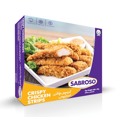 Sabroso Crispy Chicken Strips 600 gr