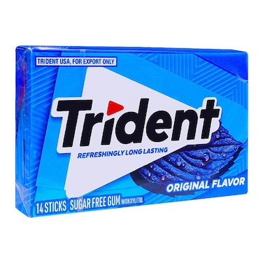 Trident Sugar free Gum Original 14Sticks