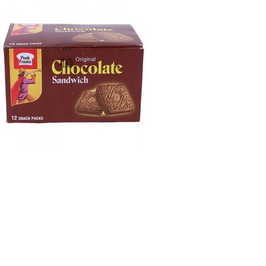 Peak Freans Chocolate Sandwich 12 Snack Pack