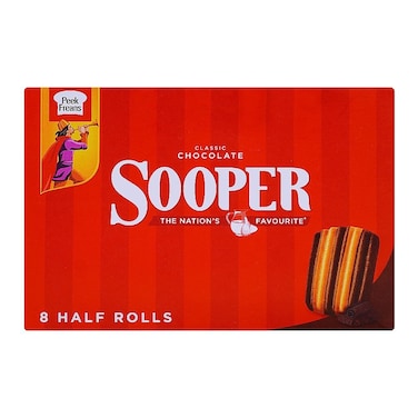Peek Freans Sooper Classic Chocolate Half Roll (Pack Of 8)