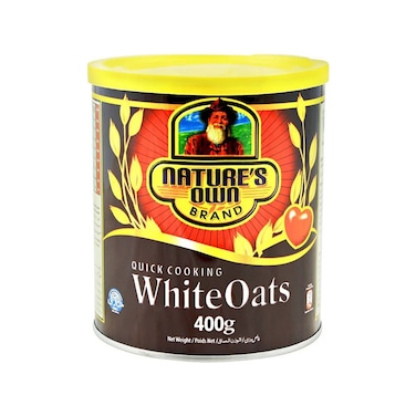 Nature's Own Quick Cooking  White Oats Tin 400 gr