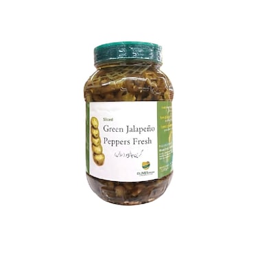 Olives Fresh Green Jalapeno Peppers Fresh 1200g