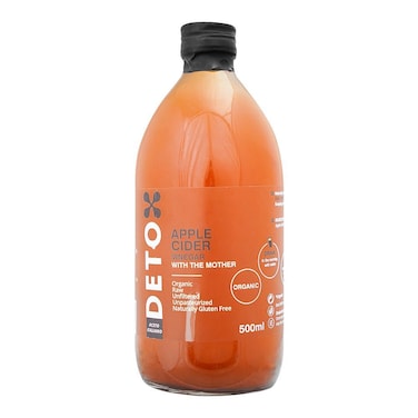 Detox Organic Apple Cider Vinegar 500ml