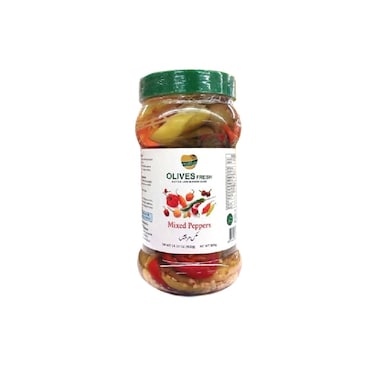 Olives Fresh Mix Peppers 400g