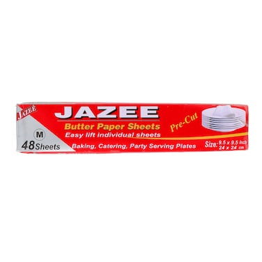Jazee Butter Paper Sheet 48 Sheets