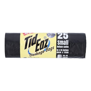 Tid Eaz Refuse Sacks Large Garbage Bags 25 pcs