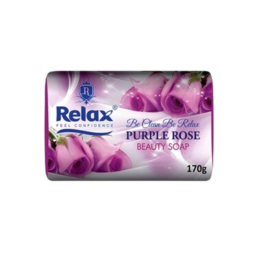 Relax Soap Purple Rose 170 gr