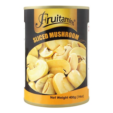 Fruitamins Sliced Mushroom 400 gr