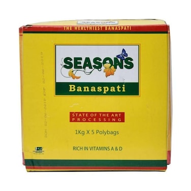 Seasons Banaspati Pouch 1 kg (Pack Of 5)