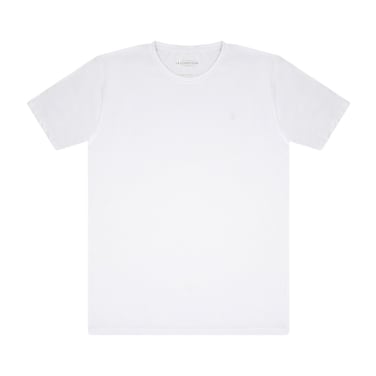 LA Collection Men Basic T-Shirt White X Large