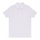 LA Collection Men Basic Polo T-Shirt White Medium