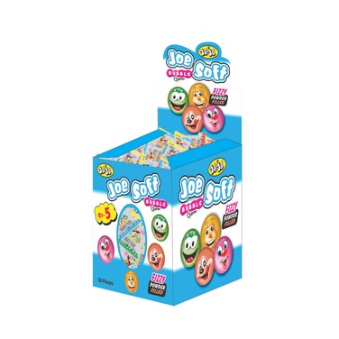 JoJo Joe Soft Bubble Gum (Pack Of 50)