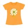 LA Collection Girls Printed T-Shirt Mustard 2-3 Years